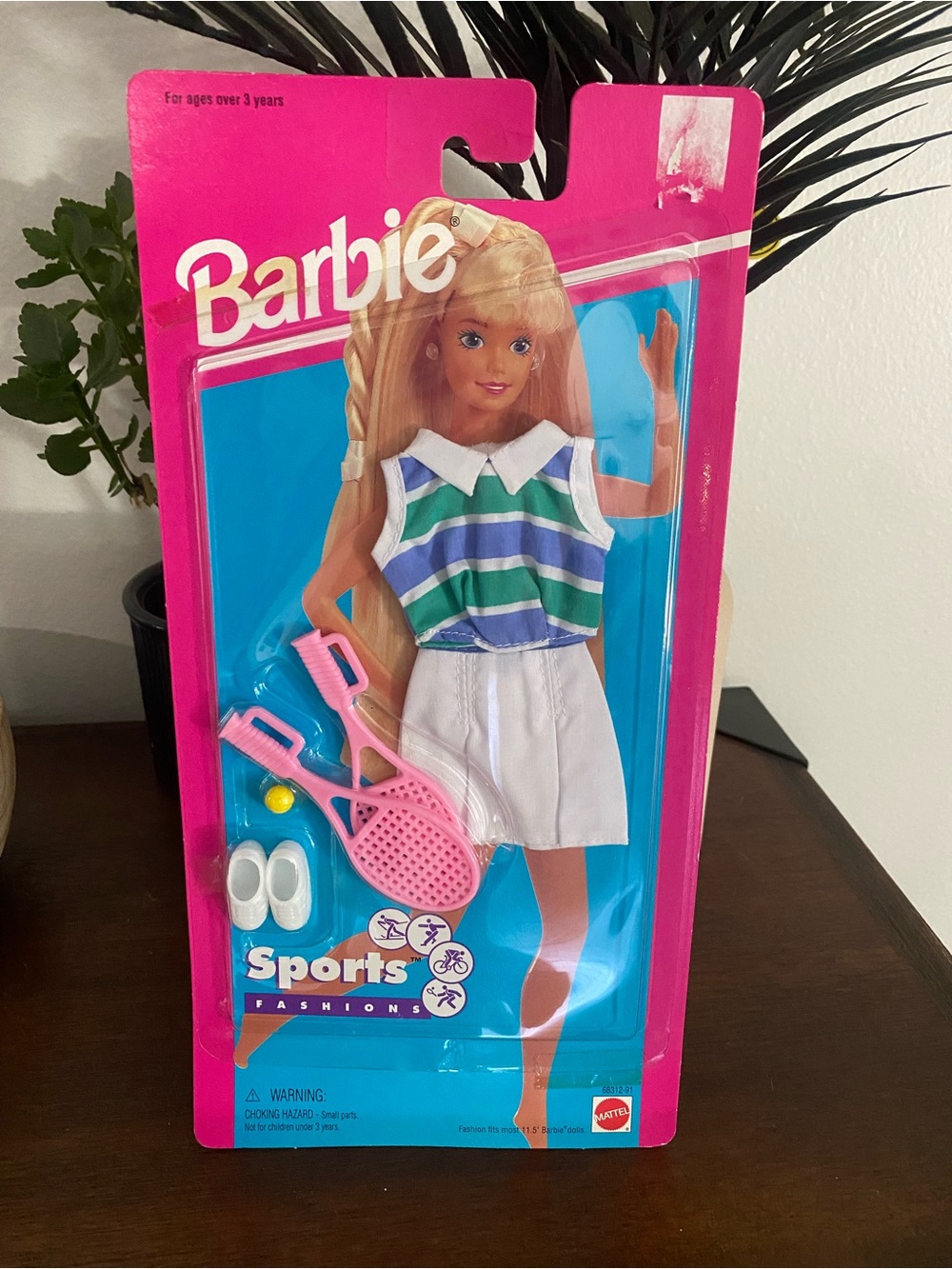 NWT Vintage 1995 Mattel Barbie Sports Fashions Tennis Outfit